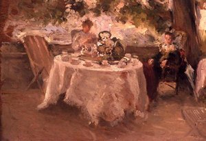 ティーパーティー 作： Henry Tonks
