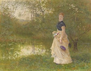 百合の池のほとり 作： Henry Towneley Green