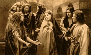 嘆きの女性、1922年。 作： Henry Traut
