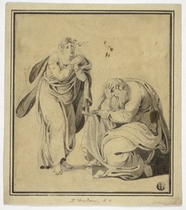 苦悩する男と女 作： Henry Tresham