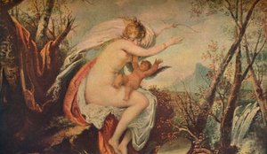 金星とキューピッド、1914 作： Henry Tresham