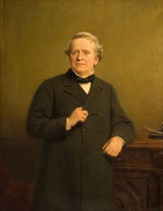 市会議員ウィリアム・ブリンズリーの肖像、1880年。 作： Henry Turner Munns