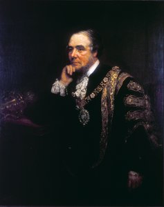 サー・トーマス・デーキン。 1871年 作： Henry Turner Munns