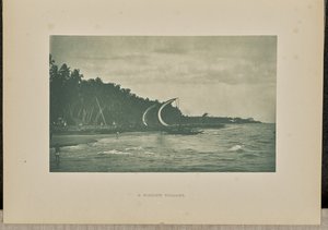 漁村 作： Henry W. Cave