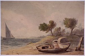 1818年、ロンドン、バタシー近郊。 作： Henry Walter