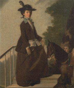 Elizabeth Bridgman, taiteilijan sisar 作： Henry Walton