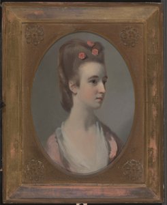 女性の肖像、おそらくネトルソープ嬢 作： Henry Walton