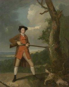 ロバート・レイナー・シューティング、1770年頃（キャンバスに油彩） 作： Henry Walton