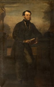 チャールズ・B・アダレイの肖像、初代ノートン卿、1865年。 作： Henry Weigall