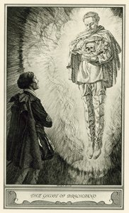 ジョン・ウェブスターの「白い悪魔」。ブラキアーノの亡霊(リトグラフ) 作： Henry Weston Keen