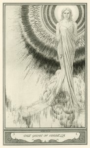 ジョン・ウェブスターの「白い悪魔」。イザベラの亡霊」（リトグラフ 作： Henry Weston Keen
