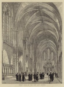 新法廷の大ホール 作： Henry William Brewer