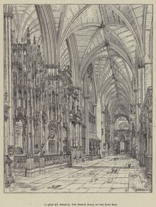 オールドセントポール、イーストエンドのノースアイル 作： Henry William Brewer