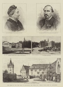 ザクセン=コーブルク公爵とゴータ、KGのHHの死は、ザクセン=コーブルク公国での見解 作： Henry William Brewer