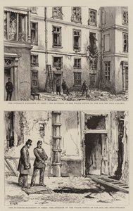 パリのダイナマイト爆発 作： Henry William Brewer