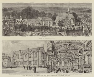 マールボロ大学創立50周年、1843年-1893年 作： Henry William Brewer