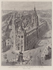 ロンドンの改善、モールの開放 作： Henry William Brewer