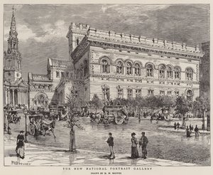 新しい国立肖像画ギャラリー 作： Henry William Brewer