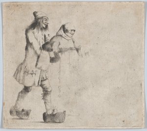幸せな農民と僧侶、1770 年。 作： Henry William Bunbury