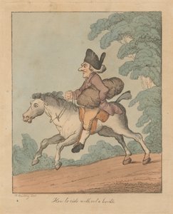 手綱なしで乗る方法 作： Henry William Bunbury