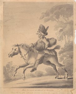 手綱なしで乗る方法 作： Henry William Bunbury