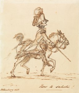 敬礼の仕方 作： Henry William Bunbury
