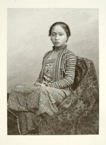 ジャワの若い女性 作： Henry Wolf