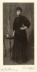 黒衣の淑女
