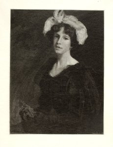 C夫人の肖像 作： Henry Wolf