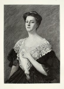 ある女性の肖像 作： Henry Wolf