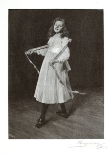 芸術家の娘 作： Henry Wolf