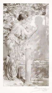 肖像画 作： ウィル・ハイコック・ロー