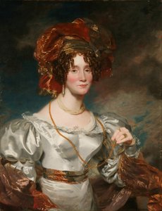 リージェンシー・レディ、1828 作： Henry Wyatt