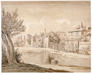 クーパーズ ブリッジ、ランベス、ロンドン、1807 年 作： Henry de Cort