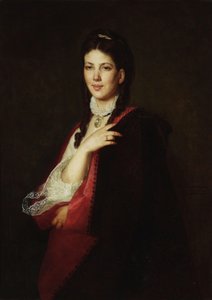 レオニアBlühdornの肖像画 作： Henryk Rodakowski