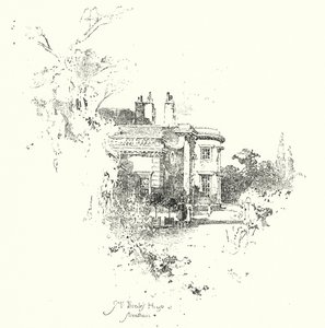 Mrs Thrales House, Streatham (litho) 作： Herbert (after) Railton
