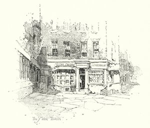 The Mitre Tavern, London (litho) 作： Herbert (after) Railton