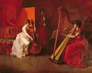 トリオ、1886 作： Herbert A. Denman