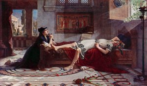 聖モニカの祈り 作： Herbert Gustave after Schmalz