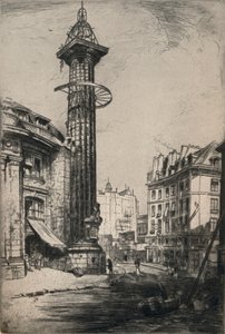 「カトリーヌ・ド・メディシスの占星術の柱」、1915 年 作： Herbert Hillier