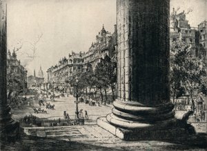 「マドレーヌからの眺め」、1915 作： Herbert Hillier