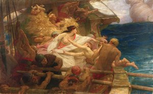 ゴールデンフリース、1904年 作： Herbert James Draper