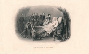 皇帝の最後の瞬間、c1857。 作： Herbert Bourne