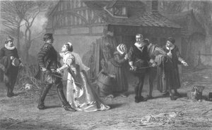 決闘の中断、c1886。 作： Herbert Bourne