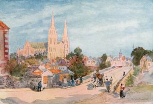 北からのシャルトル 作： Herbert Menzies Marshall