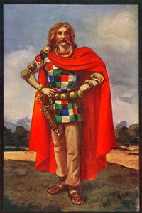 市民服を着たケルト族の首長、1924年。 作： Herbert Norris