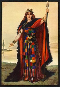 ケルト族首長Boadicea、1924年。 作： Herbert Norris