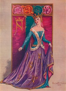 貴婦人、1927 作： Herbert Norris
