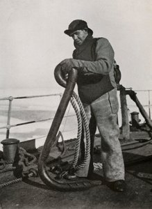 ABチータム、テラノヴァの舟艇、c19101913、1913 作： Herbert Ponting