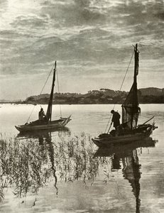 東京湾、1910年。